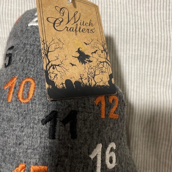 Witch Crafters Gnome Decorative Pillow Countdown 15” - Picture 2 of 6